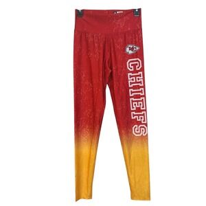NFL Kansas City Chiefs Team Apparel Zubaz Leggings - Women's Size L